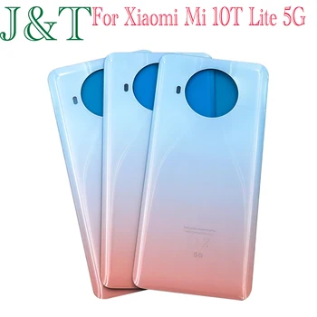 Новинка Для Xiaomi Mi 10T Lite 5G Задняя Крышка Аккумулятора 3D Стеклянная Панель Задней Двери Mi 10T lite Стеклянный Корпус С Заменой Клея