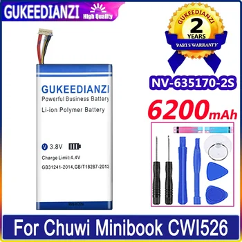 Аккумулятор GUKEEDIANZI NV-635170-2S 6200mAh Для планшета Chuwi Minibook CWI526 Bateria