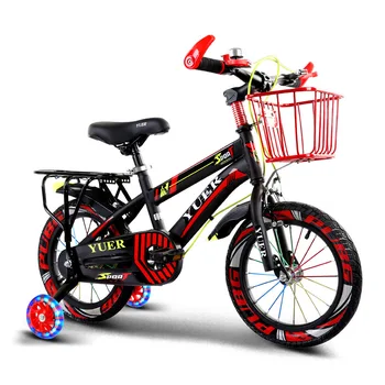 OUTUP Bicicleta Infantil De 2 A 8 Anos, Meninos E Meninas, Carrinho De Criança 12/14/16/18 Polegadas Bicicleta Mountain Bike