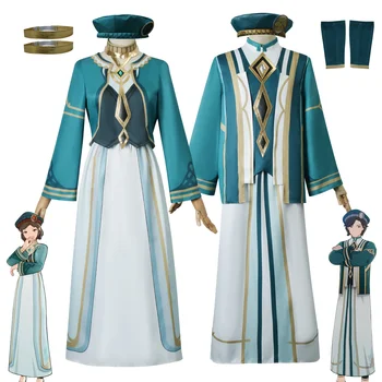 Игра Genshin Impact 2023 Новый Косплей-костюм Академии【Размер S-XXL 】Игра Genshin The Akademiya Sumeru Uniform Costume Dress