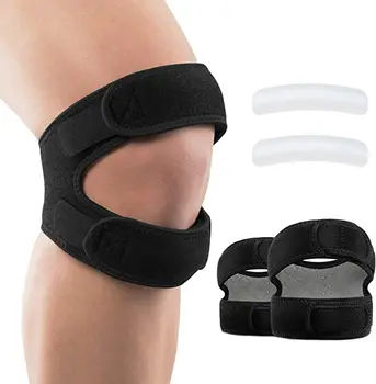 Защита колена, скакалка, предназначенная для занятий спортом мужчин и женщин, пояс для защиты суставов мениска, противоскользящий пояс для коленной чашечки для фитнеса